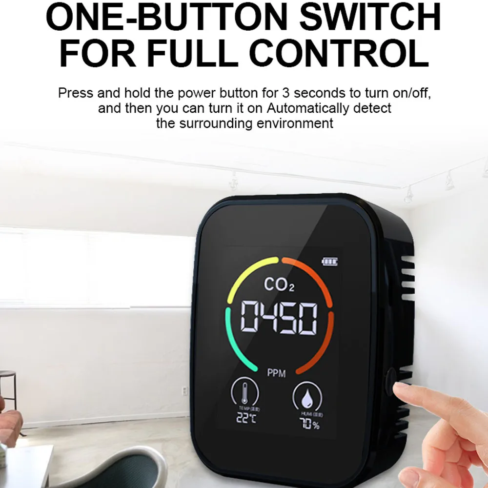 Dioche Détecteur De Qualité De L'air Moniteur Numérique De Qualité De L