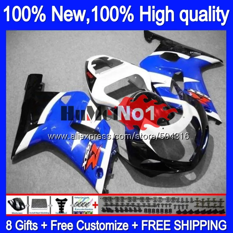 Средства ухода за кожей для SUZUKI GSXR 1000 GSX-R1000 GSXR1000 1000CC 19MC. 0 GSXR-1000 K2 GSX R1000 2000 2001 2002 00 01 02 обтекателя Синий blk