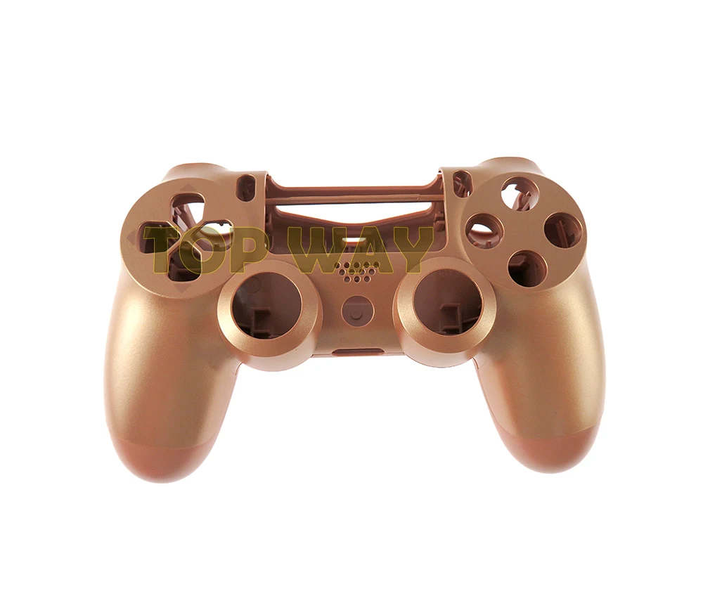 10 шт. для PS4 PRO 4,0 контроллер полный комплект корпус оболочка корпуса чехол для Sony playstation 4 Pro PS4 PRO JDM 040 JDS 040 - Цвет: Коричневый