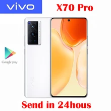 Original New Official VIVO X70 Pro 5G Cell Phone Exynos 1080 6.56inch AMOLED 4450mAh 44W Super Charge NFC 50MP Camera 5X ZOOM