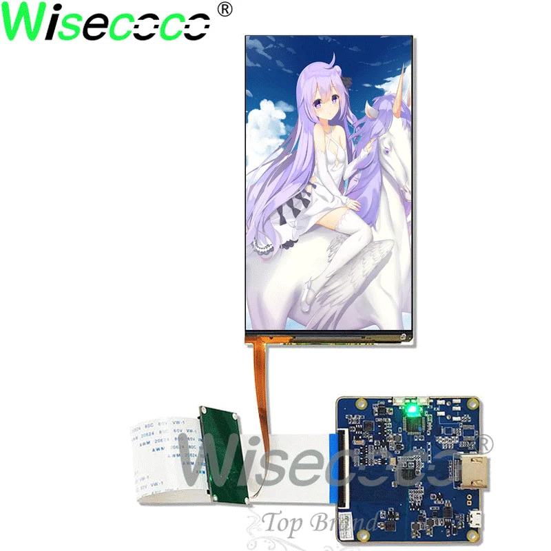tela lcd de polegadas usada com display com placa do controlador mipi