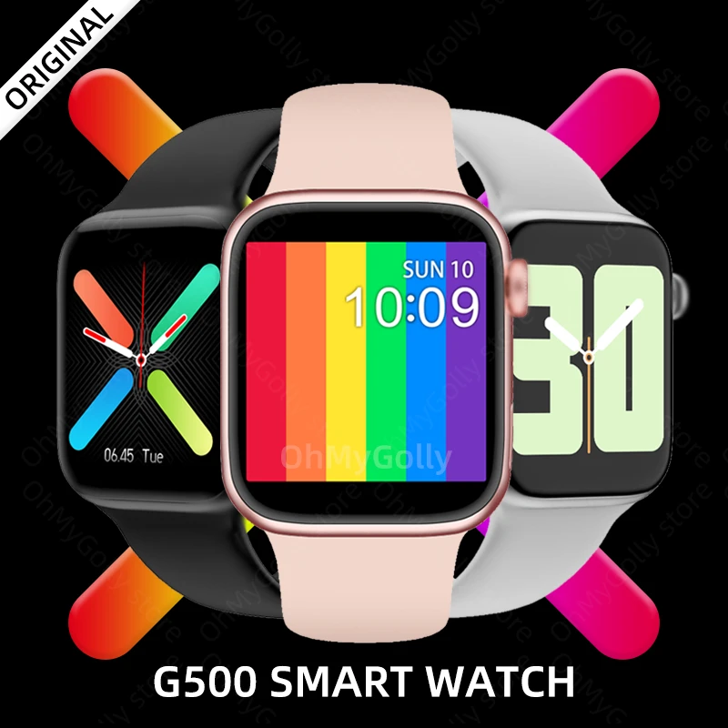 G500 Smartwatch Serie 5 Smart Horloge Ecg Hartslag Mannen Vrouwen Bluetooth  Sport Voor Ios Android Pk Iwo 8 13 10 11X6X7 Amazfit - AliExpress Consumer  Electronics