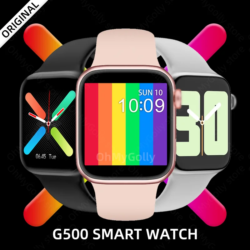 G500 Smartwatch series 5 Smart Watch ECG Heart Rate Men women Bluetooth  Sport for IOS Android PK IWO 8 13 10 11 x6 x7 amazfit|Smart Watches| -  AliExpress