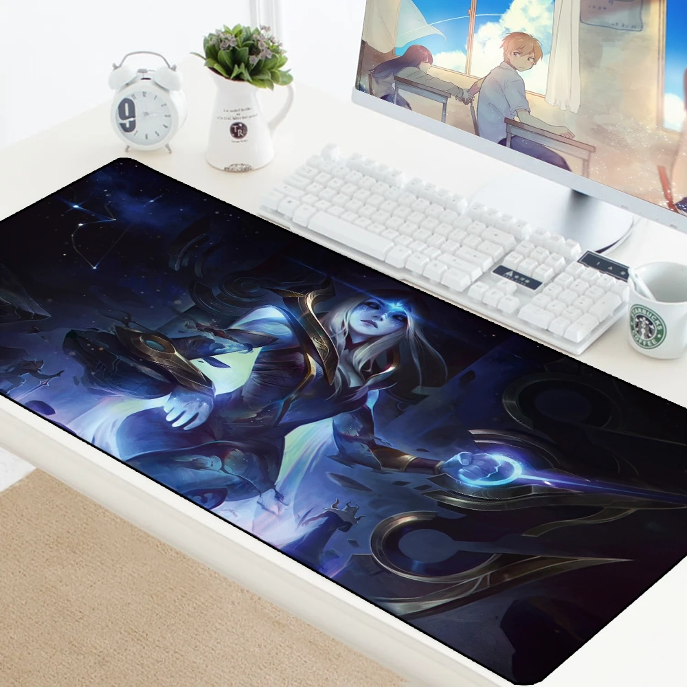 Hearthstone XL аниме большой игровой коврик для мыши геймерский компьютерный коврик для мыши игровой Гранде для CS GO Dota2 клавиатура мыши стол игровые коврики