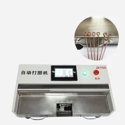 Máquina de looping automatizada totalmente automática, máquina de dobra do fio, máquina de dobra em forma de o laço de dobramento