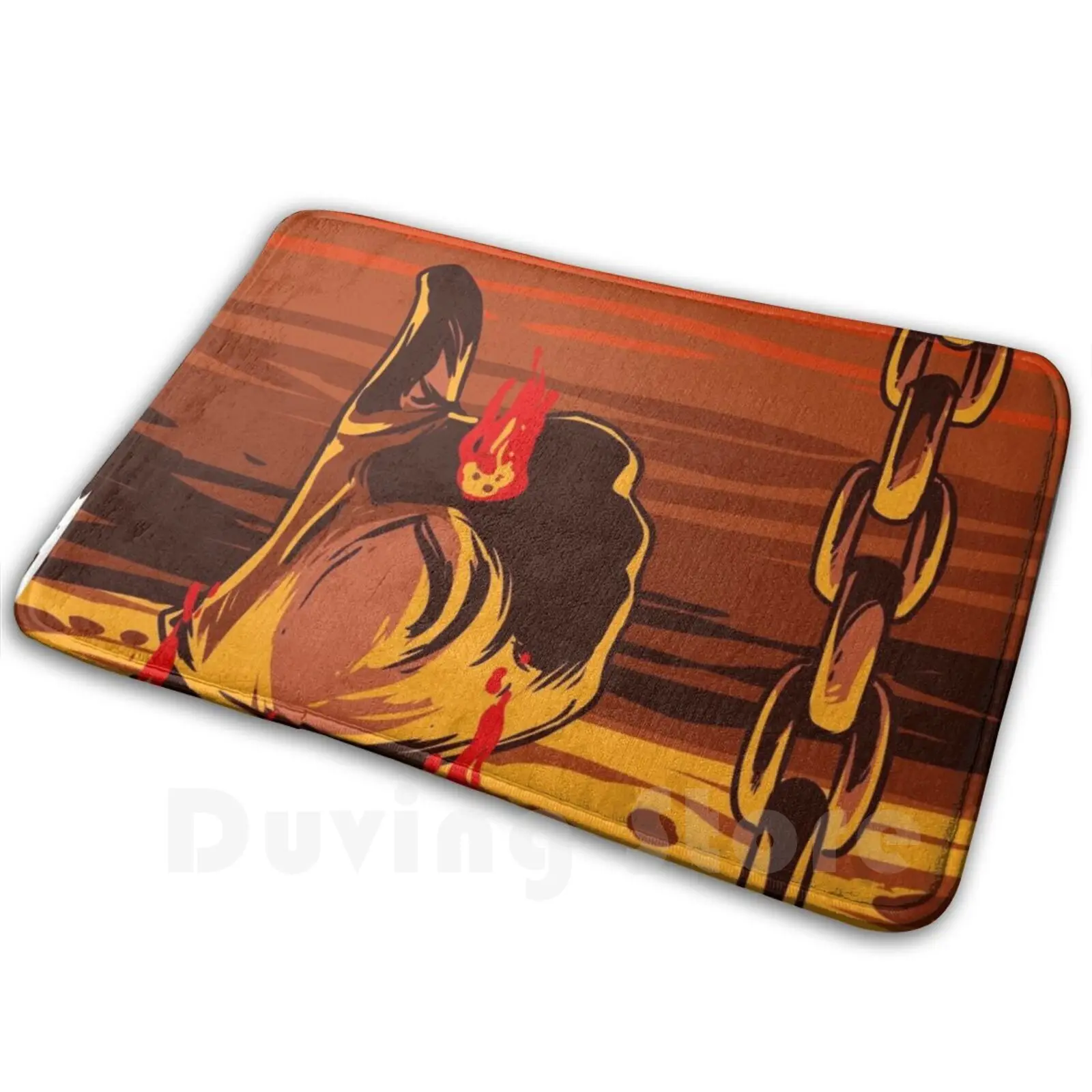 Uscire In Stile-Terminator Pollici In Su Morbido Tappetino Antiscivolo Tappeto Cuscino Per Tappeti Terminator Pollici In Su Film Film Hollywood