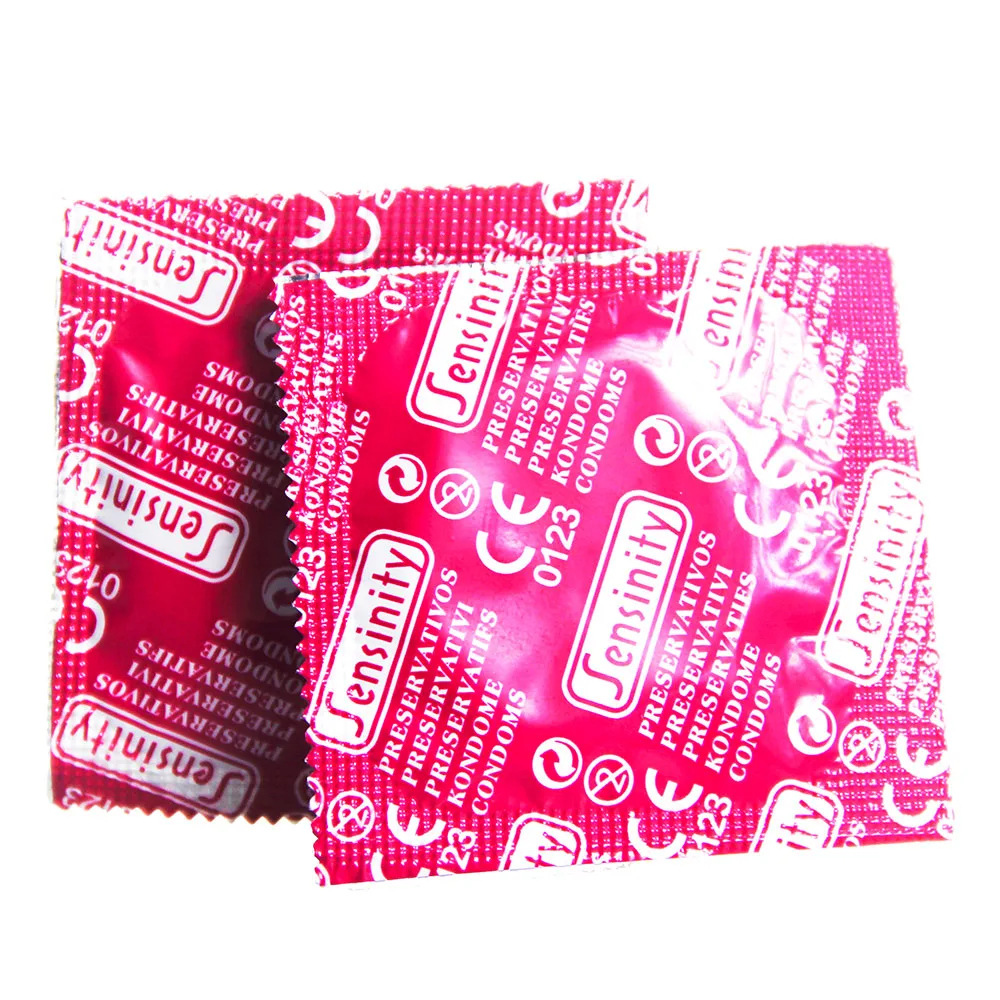50Pcs Natural latex Condoms Oil dotted Sex loys penis sleeve cock cage adult Products for Men dick cover Sex toys wholesale