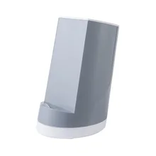 Практичный Режущий инструмент для хранения столовых приборов отверстие утечки дизайн наклона дома ABS прочный нескользящий съемный простой держатель разделочной доски