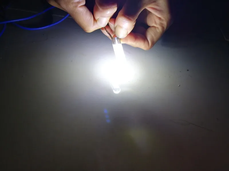 Светодиодная лампа T10 5050 6SMD для номерного знака задний боковой поворотный сигнал
