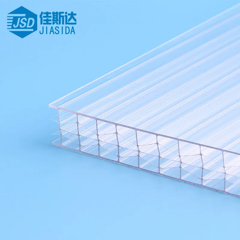 

Large Gymnasium Architecture Ceiling Lighting X Type Polypropylene Hollow Sheet Transparent Five-Tier Rice Shaped Sunshine Board