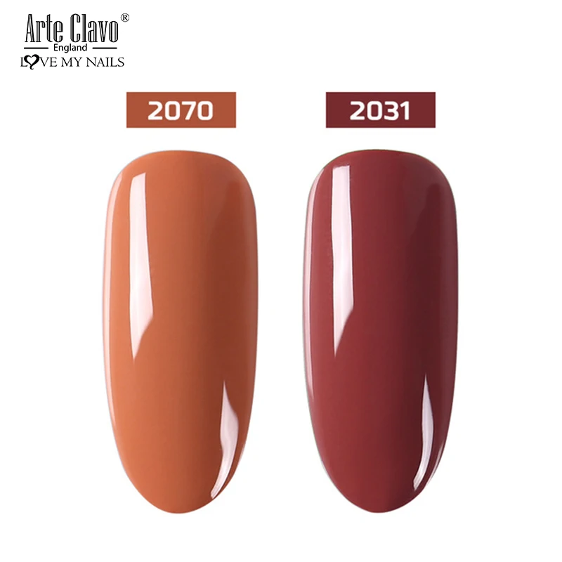 2070-2031 Arte Clavo, 15 мл, Новое поступление, Гель-лак для ногтей, замачиваемый, долговечный, УФ светодиодный, Гель-лак, лак, акрил, все для маникюра, нейл-арта - Цвет: 2070-2031