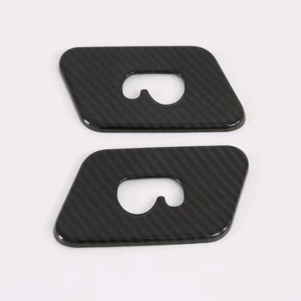 

For Land Rover Evoque 2020 For Range Rover Velar 2018 2PCS ABS Chrome Car Rear Roof Dome Hook Cover Trim Car Styling Accessories