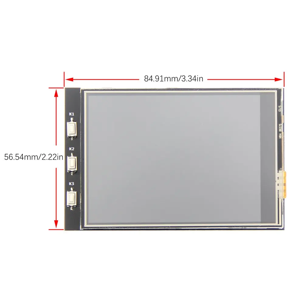 3,2 дюймов MHS TFT GPIO экран ЖК-модуля дисплей с сенсорной панелью Поддержка 125 МГц SPI вход для Raspberry Pi