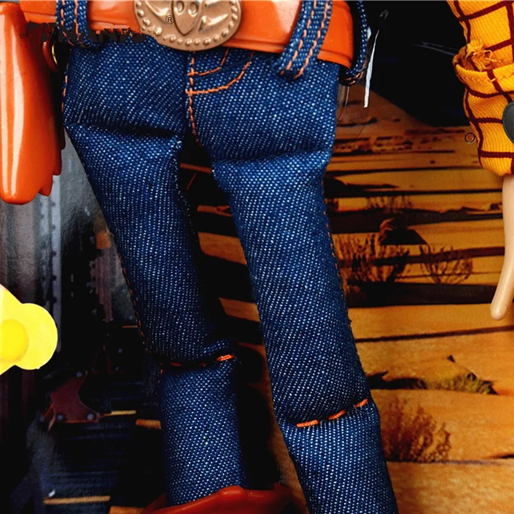 Ceny New arrival 43cm toy story Talking Woody lighting Buzz Action figurki do zabawy zabawkowy model dzieci prezent na boże narodzenie darmowa wysyłka