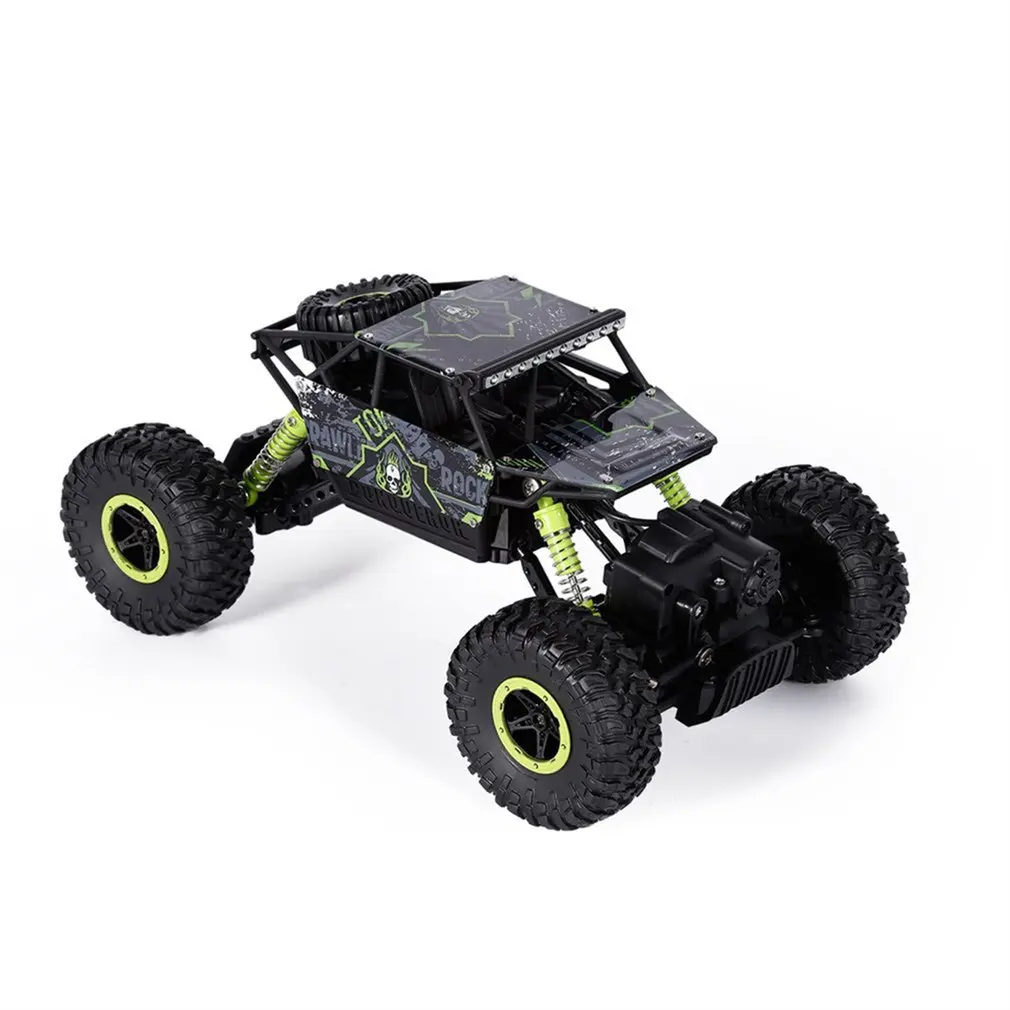 Дети 2,4 GHz RC автомобиль 4WD Рок Гусеничный ралли скалолазание автомобиль 4x4 двойные двигатели Bigfoot автомобиль пульт дистанционного управления модель внедорожника игрушки