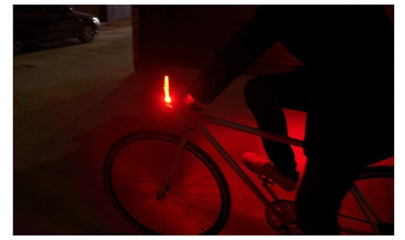 Новинка 2 шт. велосипед берите велосипедов штрих-ручек светильник светодиодный велосипедный сигнал поворота Предупреждение лампа Безопасная езда на велосипеде Горный велосипед Велосипедные фары