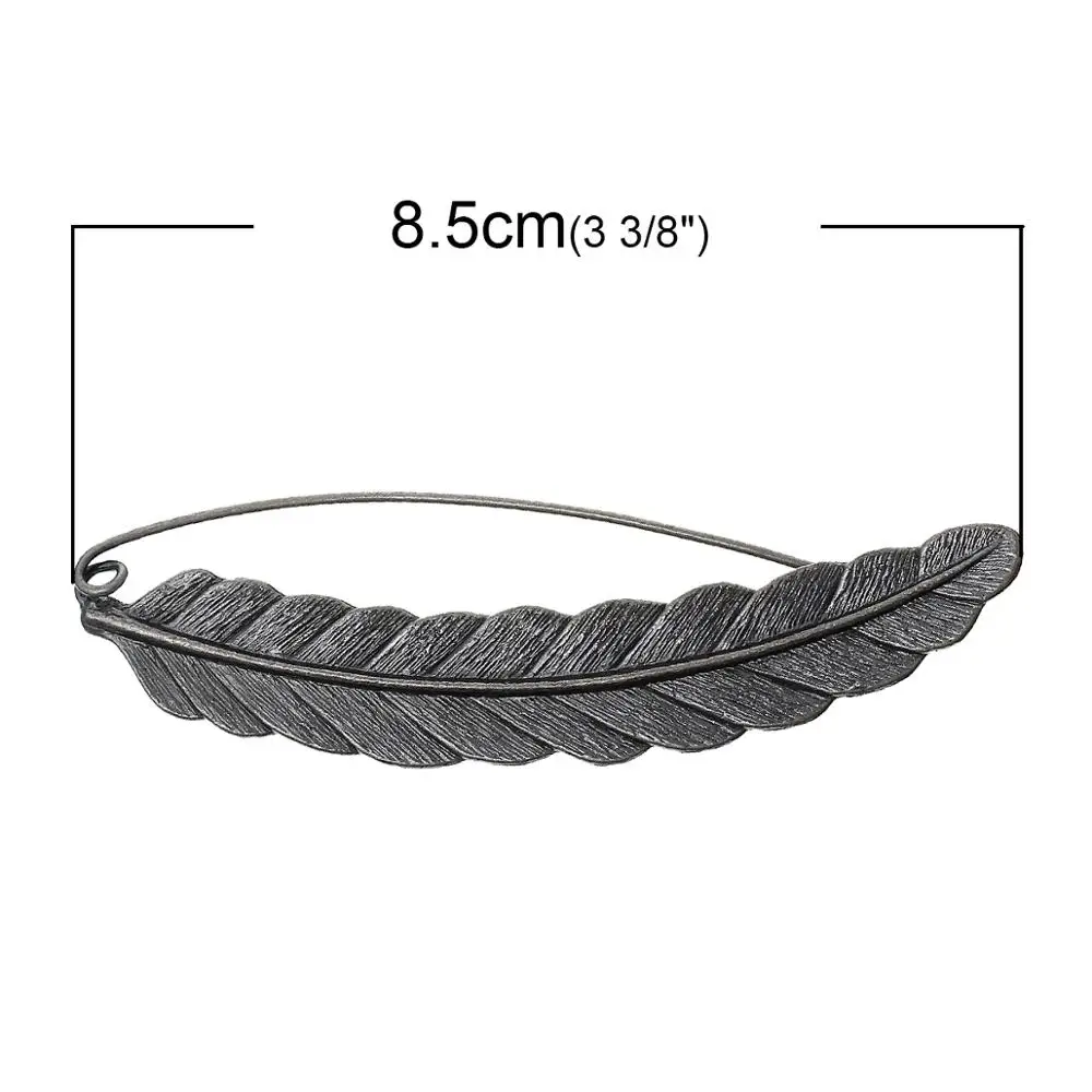 1 шт. брошь из цинкового сплава с перьями|pin feathers|brooch pinsfeather brooch pin |