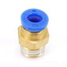 4V210-08 DC 12V Solenoid Pneumatic Valve 5 Port 2 Position & Connector Silencer Small Practical Repair Tool 4v210 08 pneumatic dc12v dc24v ac110 ac220 5 way triple solenoid valve w base push in connectors silencer