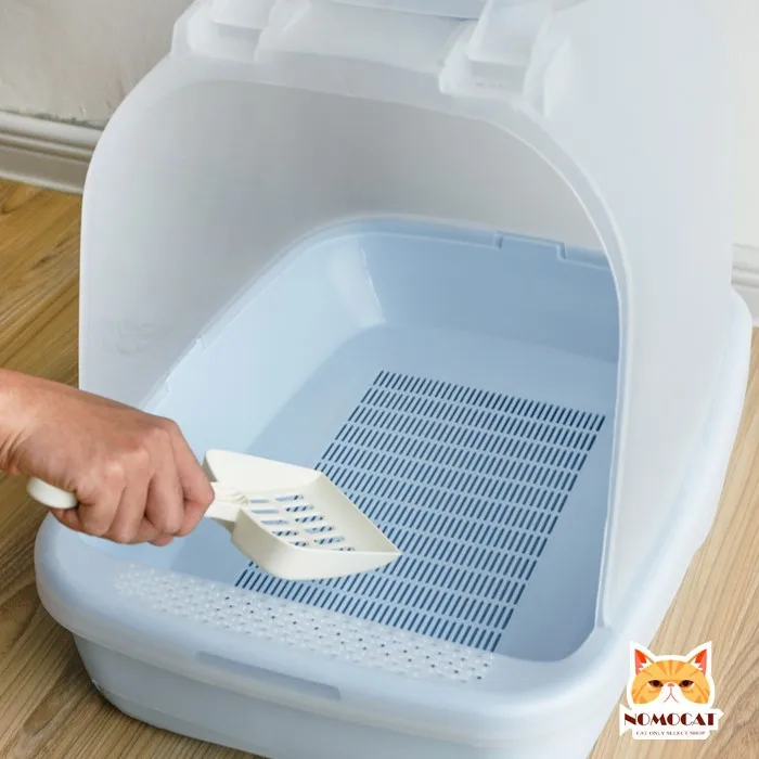 

Litter Box Total-enclosed Extra Large Deodorant Cat Toilet Pine Wood Double Layer Cat Litter Basin Cat Cat Litter Box Cat Suppli