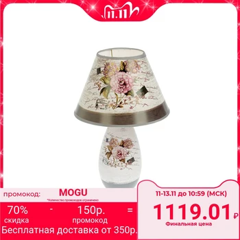 

Table lamp ceramics "Bouquet with peonies" E14 220V 37x25x25 cm