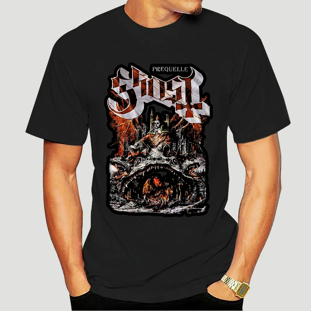 Ghost Bc футболка Prequelle Heavy Metal Band All Men Smlxl2Xl 0495K | Мужская одежда