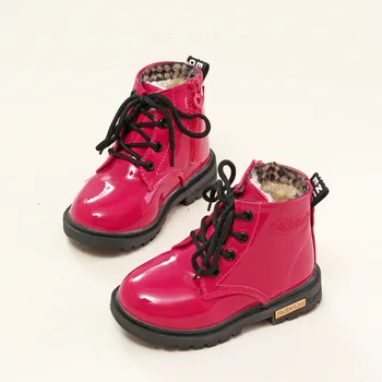 

2020 New Kids Shoes Leather Shoes Soft Children Boots Children Infant Kids Baby Boys British Style Student Perform Casual Shoes