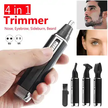 

Nose Ear Eyebrow Trimmer 4-in-1 Hair Clipper Safe Face Care for Nose Hair Trimmer Fashion Razor Men's Care Shaver
