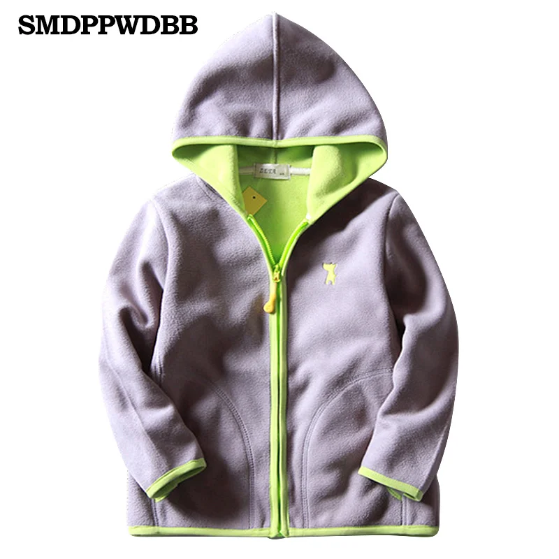 SMDPPWDBB, Осень-зима, для детей, для мальчиков и девочек, милая мягкая флисовая куртка, пальто, верхняя одежда, кардиган, одежда, толстовка