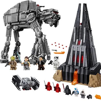 

05130 10908 Star Wars Series First Order Heavy Assault Walker Building Block Bricks Compatible Legoinglys 75189 Starwars Toys