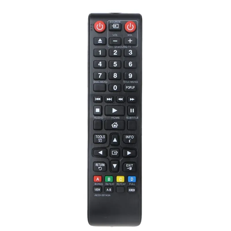 

AK59-00149A Remote Control for Samsung DVD BluRay Player BD-F5100 BD-FM51 BD-FM57C BD-H5100 BD-F5500 BD-JM59 BD-E5200