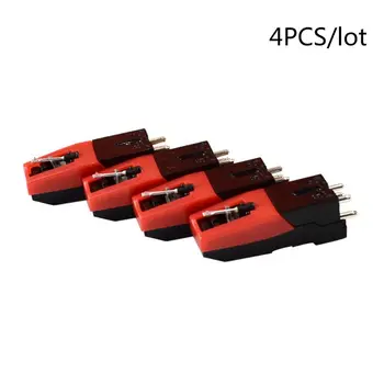 

4Pcs Turntable Stylus Needle Accessory For Lp Vinyl Player Phonograph Gramophone Record Player Stylus Needle