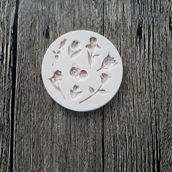 

Small Roses Silicone Mold Fondant Cake Decorating Tools Silicone Mold Sugarcrafts Chocolate Baking Tools For Cakes Gumpaste Form