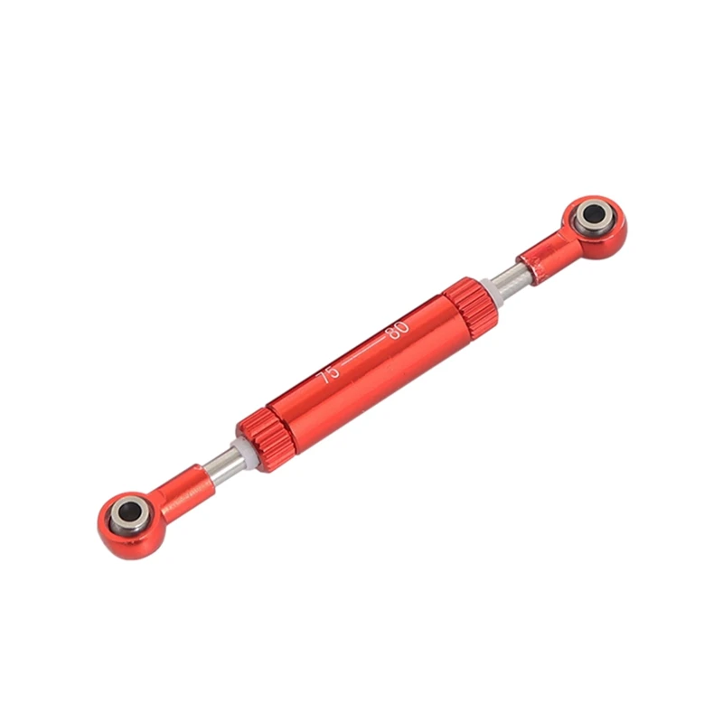 

1/10 Adjustable Length(75-80)Servos Pull Rod-Steering Lever for RC Crawler Remote Control Toys Car SCX10 90046 TRX4