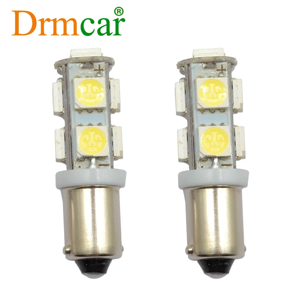 2 шт./лот Ba9s T4w 9 Smd 5050 Светодиодная лампа для автомобильного номерного знака