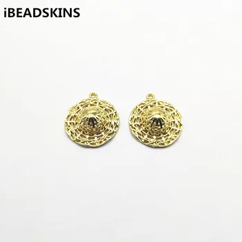 

New arrival! 29x25mm gold color 50pcs Hat-Shape charm/Connectors for Necklace,Earrings parts,Accessories,hand Made Jewelry DIY