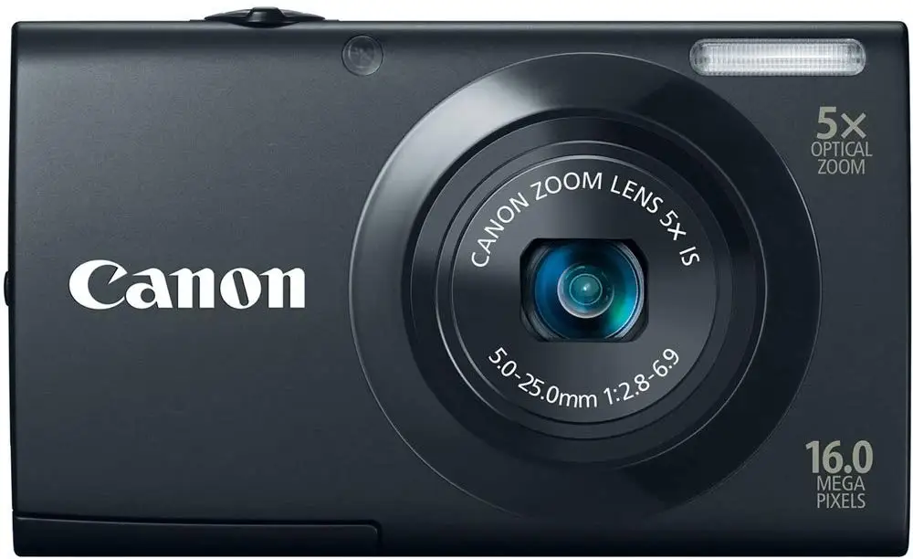 Full new,Canon PowerShot A3400 IS 16.0 MP Digital Camera with 5x Optical Image Stabilized Zoom 28mm Wide-Angle Lens