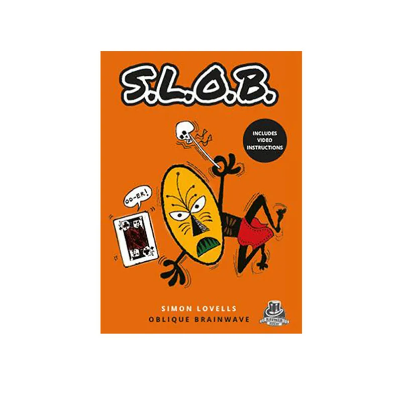 

SLOB by Simon Levell & Kaymar Magic (Gimmick and Online Instructions) Illusions Card Magic Tricks Close up Magic Props Funny