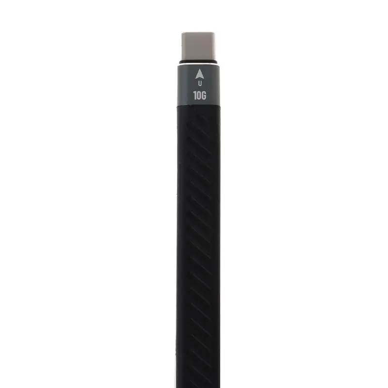 Для Thunderbolt 3 кабель передачи данных 10/40 Гбит/с мягкой USB-C зарядный шнур линия Emark чип