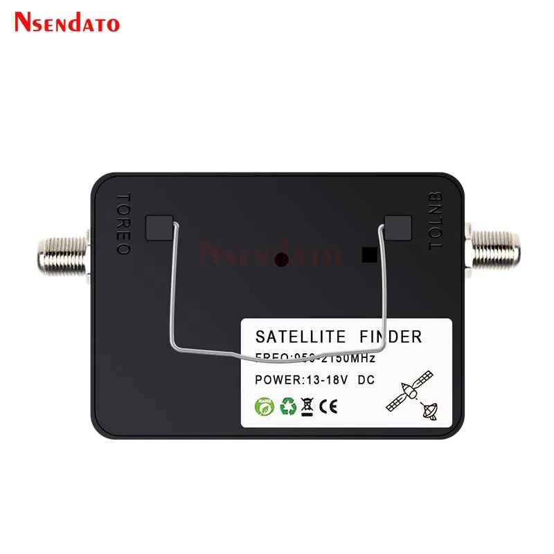 Original satfinder buscador de satélite alineación medidor de señal Receptor para plato LNB TV Direc Digital amplificador de señal Sat Finder - Imagen 6