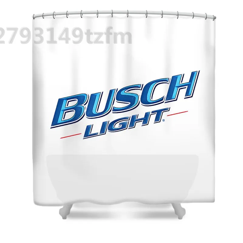 Водонепроницаемая занавеска для душа s Busch пивная занавеска для душа с принтом полиэфирная ткань занавеска для ванной комнаты с 12 крючками