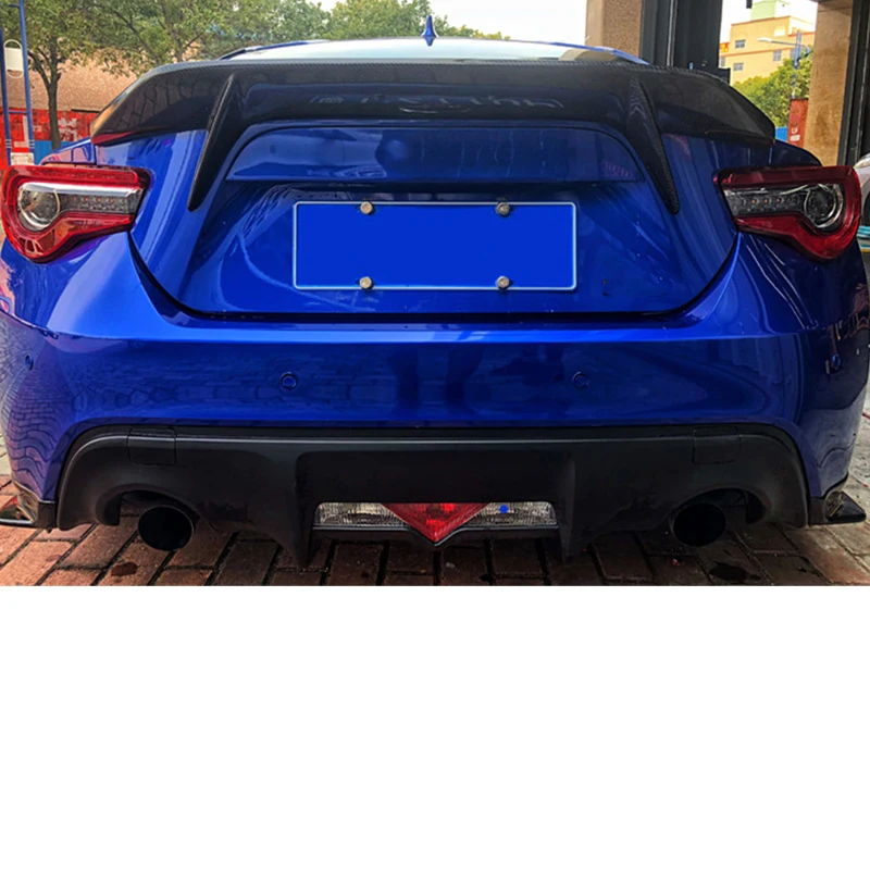 Для Toyota86 GT86 спойлер TRDstyle углеродное волокно заднее крыло автомобиля spoiler1213151617высокого качества цвет заднее крыло багажника хвост