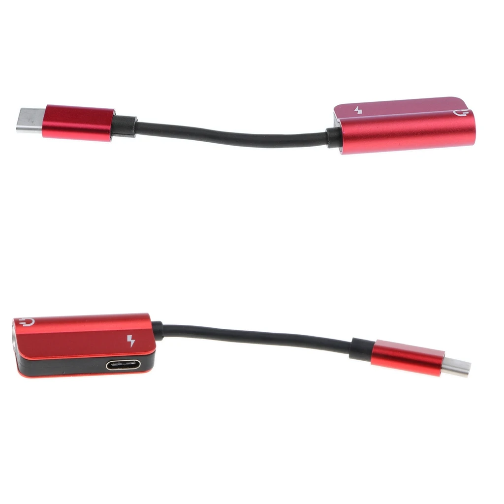 2X type C до 3,5 наушники аудио адаптер USB-C зарядный кабель для Motorola Moto Z для Le 2 для Samsung Galaxy S8 S9