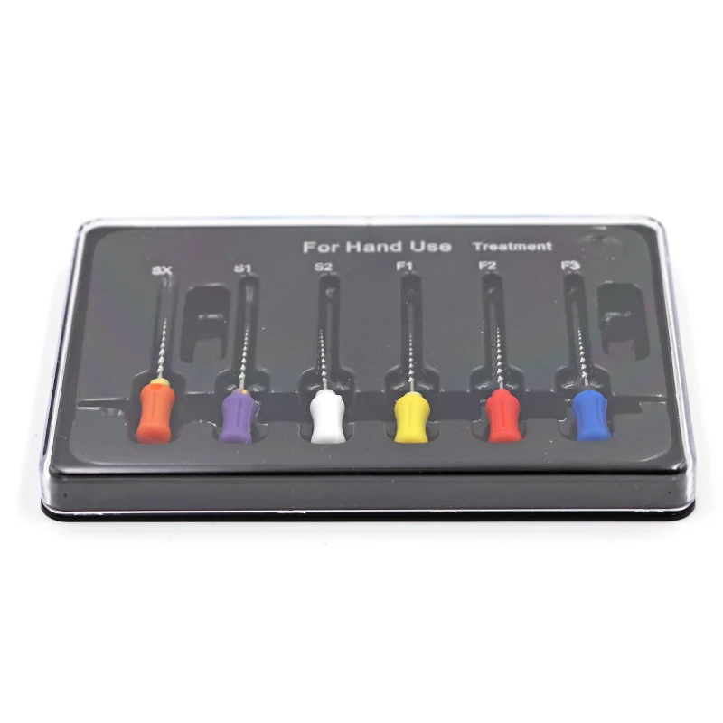 6 шт./упак. стоматологические игольчатые пилки для ручного использования