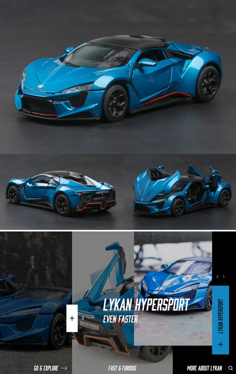 Модель автомобиля 1:32 Сплав по форме спортивного автомобиля Модель потяните назад спортивный автомобиль игрушки для мальчиков Детский подарок моделирование шестидверная игрушка автомобиля
