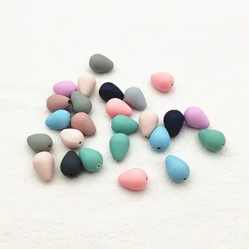 

New arrival! Mix color 16x12mm 100pcs Acrylic drop-shape beads for earrings,Earring parts,jewelry findings!