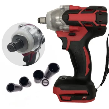 

Rechargeable Impact Wrench LED Light DIY Workshop Equipment Power Tool