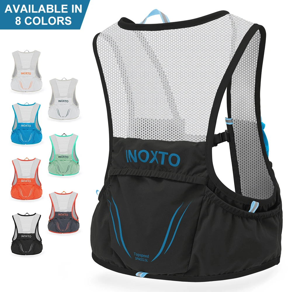 Inoxto ランニング用の超軽量ハイドレーションバックパック,サイクリング,マラソン,ハイキング,ポータブル,2.5l,新しい2021に適しています|Running  Bags| - AliExpress