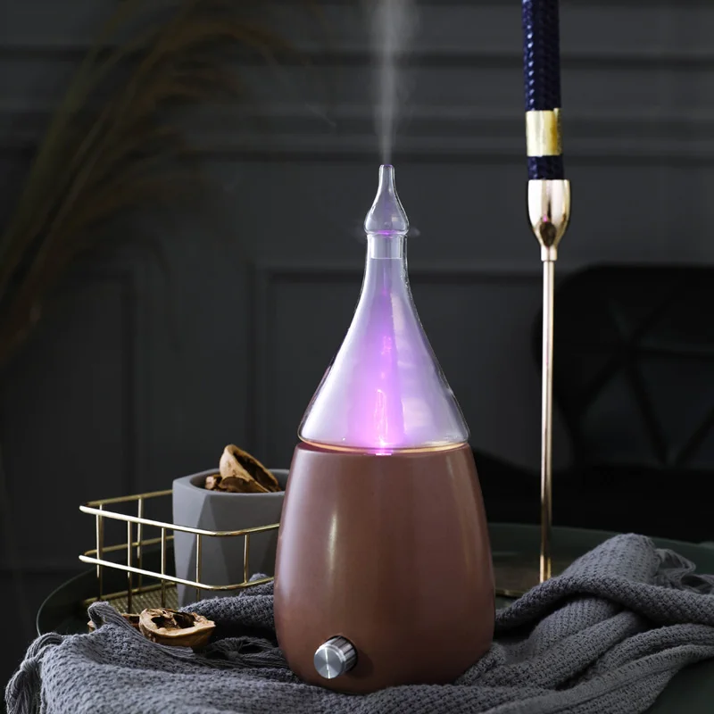 DEKAXI креативный керамический стеклянный воздушный ингалятор увлажнитель ароматерапия чистые эфирные масла диффузор для домашнего офиса в подарок