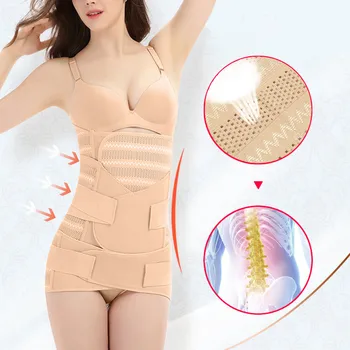 

Slimming Belt Tummy Shaper Corrective Underwear Waist Trainer Binders Body Shaper Shapewear Butt Lifter Reductive Strip Woman #3