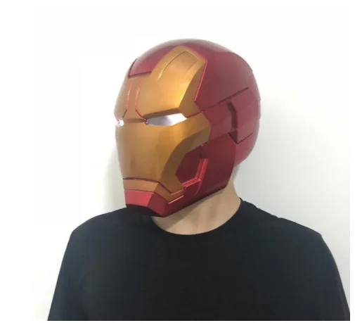 iron man mask Железный человек, светодиодный шлем, маска, маска для косплея, светодиодный, маска для Хэллоуина - Цвет: iron man mask